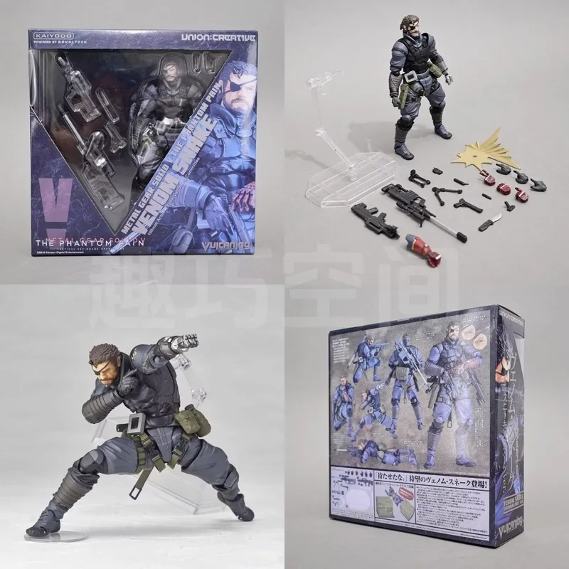 Kaiyodo Metal Gear Solid Venom Snake Articulated Action Figure Pvc Collectible Model With Multiple Accessories For Collection
Kaiyodo Metal Gear Solid Venom Snake Articulated Action Figure Pvc Collectible Model With Multiple Accessories For Collection
