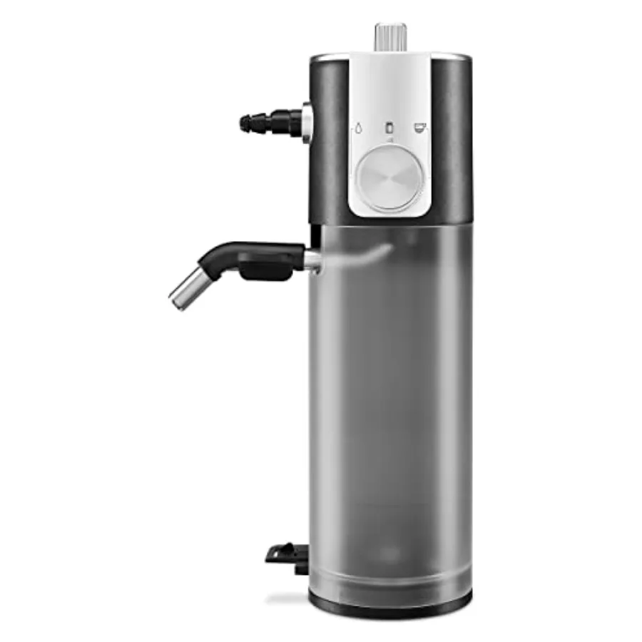 Automatic Milk Frother Attachment for Home Barista Use Stainless Steel Body Matte Black Finish Fast 30-Second Foam Generation
Automatic Milk Frother Attachment for Home Barista Use Stainless Steel Body Matte Black Finish Fast 30-Second Foam Generation