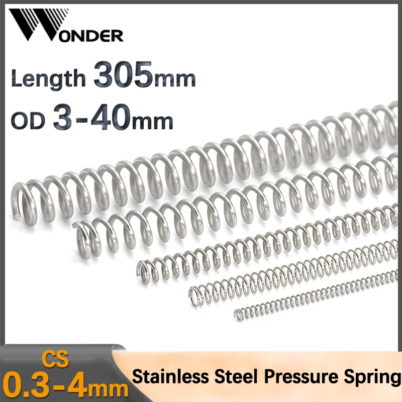 Stainless Steel Pressure Spring 305mm Long Compressed Spring Y-shaped Compression Spring Wire Diameter 0.3-4mm
Stainless Steel Pressure Spring 305mm Long Compressed Spring Y-shaped Compression Spring Wire Diameter 0.3-4mm