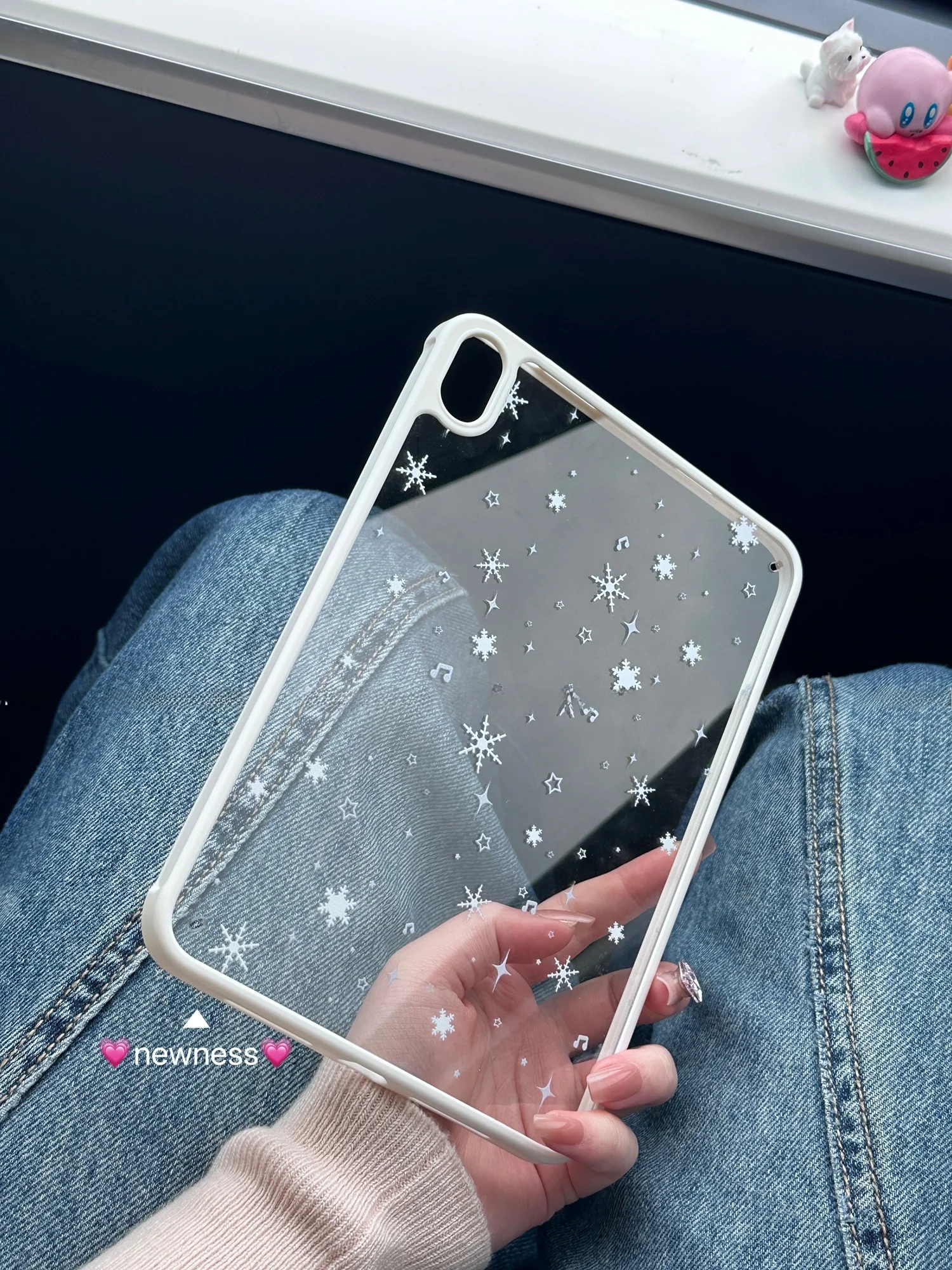 Newn Snowflake Note Acrylic Protective Case for iPad7 Single Bot ible with iPadPro with Pen Slot Air7 Table...
Newn Snowflake Note Acrylic Protective Case for iPad7 Single Bot ible with iPadPro with Pen Slot Air7 Table...
