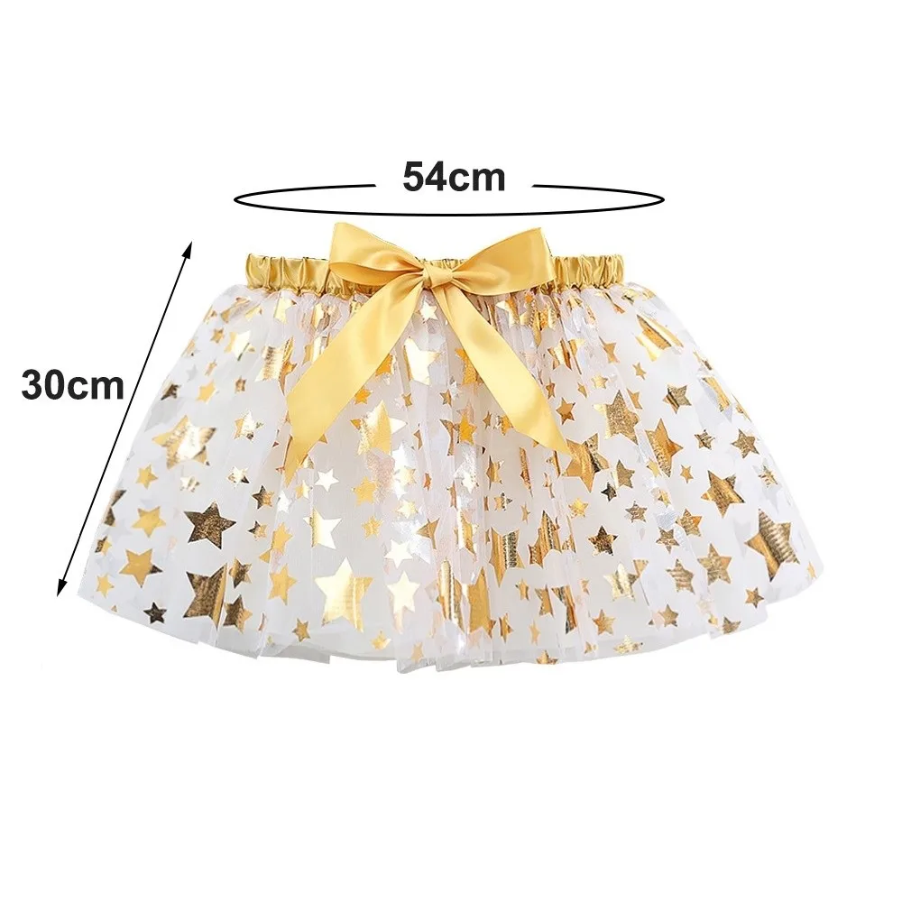 Fluffy Tulle Girls Tutu Skirts Elastic Waist Mesh Princess Skirt Ball Gown Star Sequins Ballet Dance Skirt Christmas Costume
Fluffy Tulle Girls Tutu Skirts Elastic Waist Mesh Princess Skirt Ball Gown Star Sequins Ballet Dance Skirt Christmas Costume
