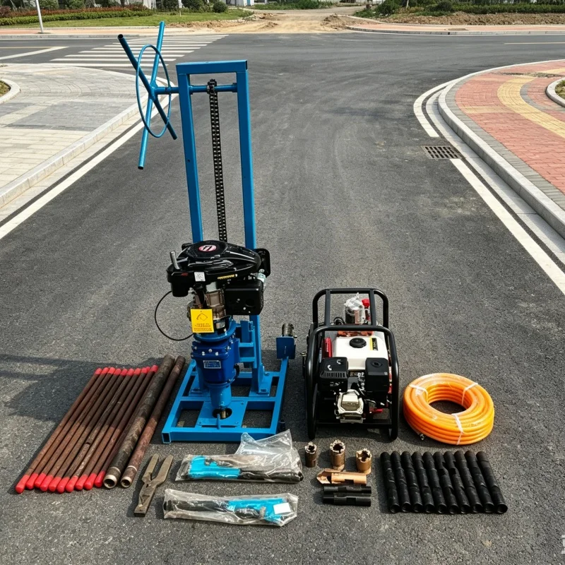 Customized Small Integrated Water Well Drilling Equipment, Water Well Drilling Rig, Civil Exploration Drilling Machine
Customized Small Integrated Water Well Drilling Equipment, Water Well Drilling Rig, Civil Exploration Drilling Machine