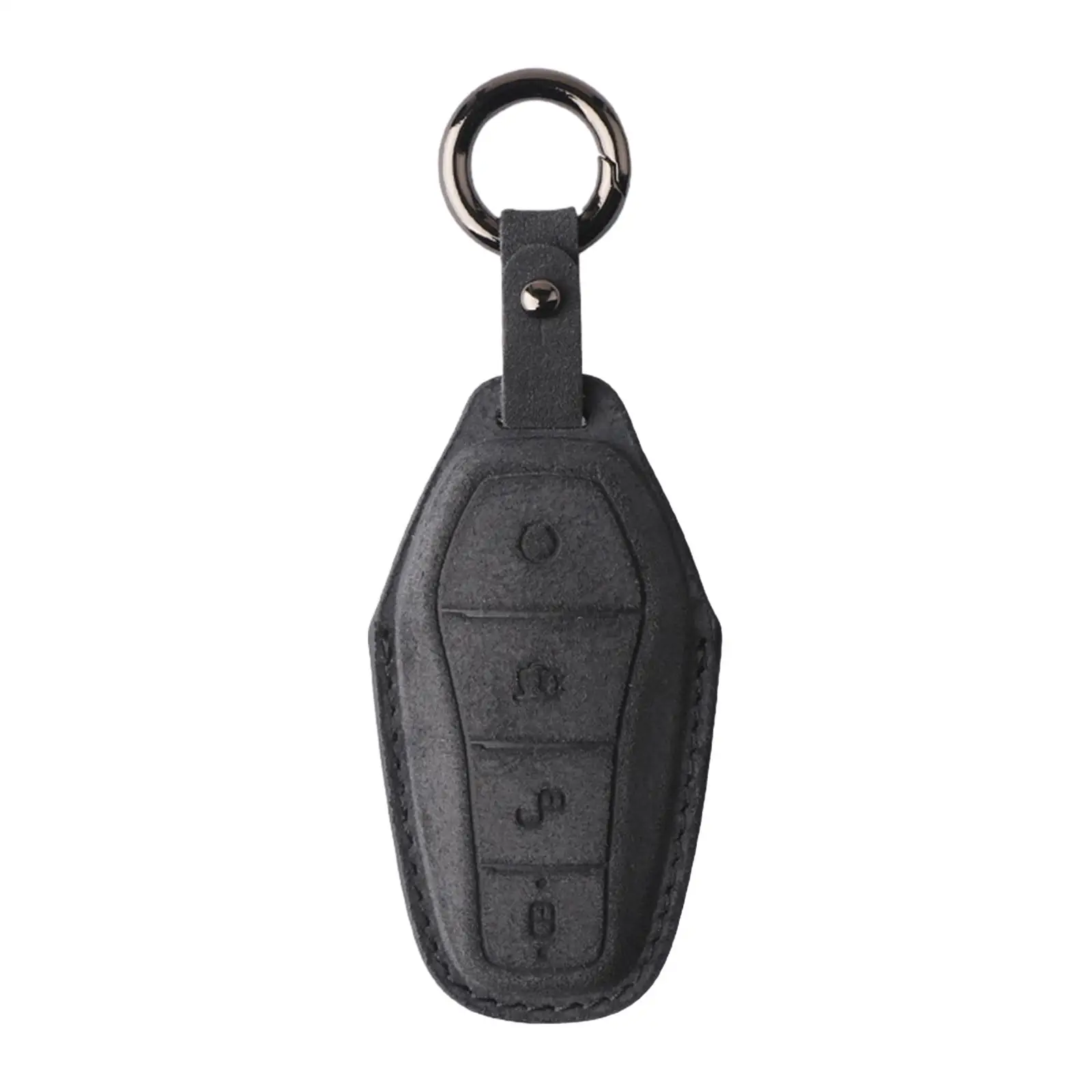 Wear Resistant Key Fob Shell Car Key Protector Suede Material 360 Degree Cover for Auto Keys
Wear Resistant Key Fob Shell Car Key Protector Suede Material 360 Degree Cover for Auto Keys