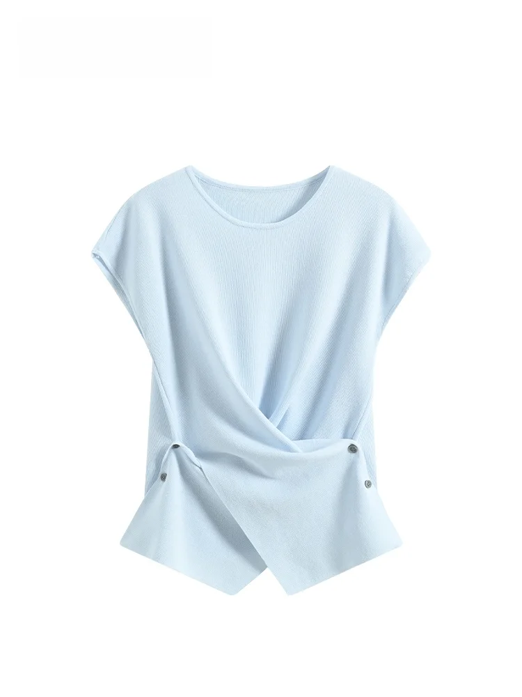 Cara CLUB plus Size Short Sleeve T-Shirt Women's Spring Summer Loose Fit Versatile Elegant Design Age-Defying Top
Cara CLUB plus Size Short Sleeve T-Shirt Women's Spring Summer Loose Fit Versatile Elegant Design Age-Defying Top