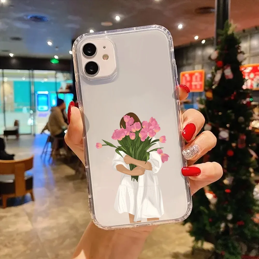 Elegant pink tulip phone case for iPhone 17 16 15 14 13 12 11 Pro/ Max/Plus shock-proof rear cover anti-fingerprint
Elegant pink tulip phone case for iPhone 17 16 15 14 13 12 11 Pro/ Max/Plus shock-proof rear cover anti-fingerprint