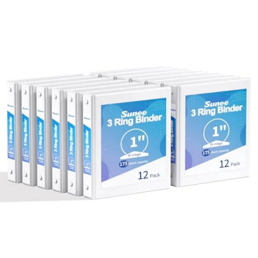 Ring Binders, Clear View Binders Bulk Three Ring PVC-Free Fit 8.5xes for School or Office Business Supplies
Ring Binders, Clear View Binders Bulk Three Ring PVC-Free Fit 8.5xes for School or Office Business Supplies