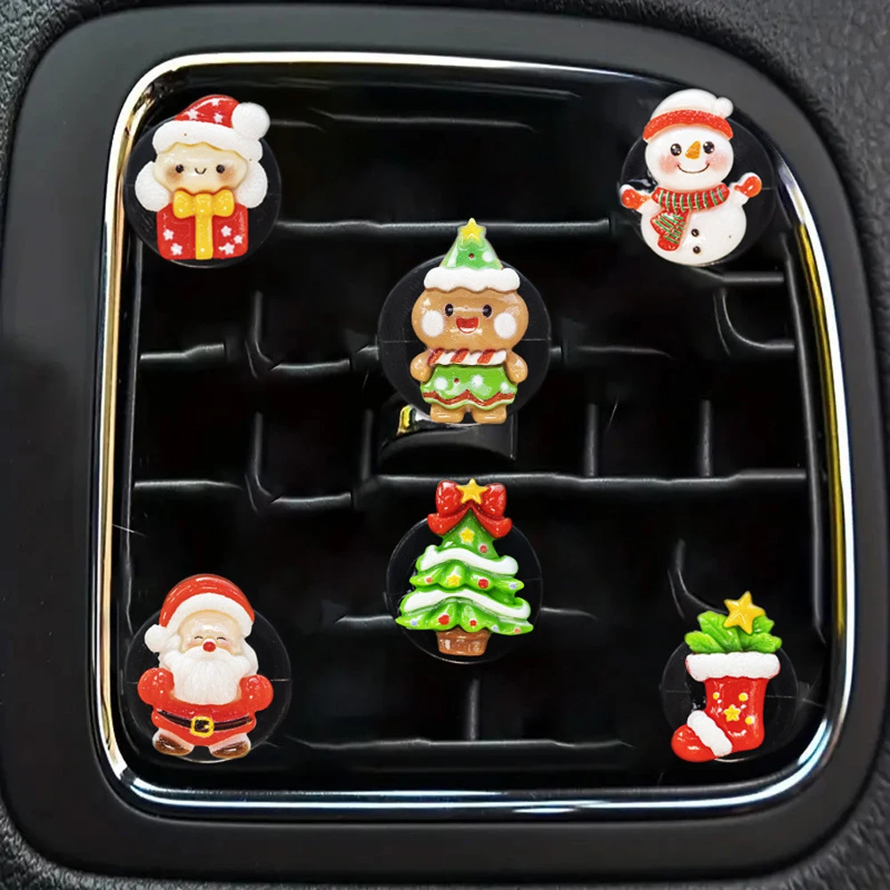 Festival Car Air Freshener Automotive Air Freshener 6Pcs Christmas Car Air Freshener Long Lasting Fragrance Odor for Automotive
Festival Car Air Freshener Automotive Air Freshener 6Pcs Christmas Car Air Freshener Long Lasting Fragrance Odor for Automotive