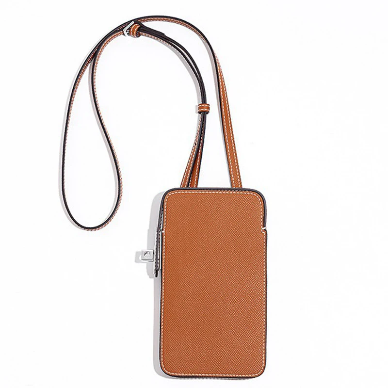 2025 New Genuine Leather Chic Stylish Lock Closure Small Box Phone Bag for Women Minimalist Luxury Mini Crossbody Shoulder Bag
2025 New Genuine Leather Chic Stylish Lock Closure Small Box Phone Bag for Women Minimalist Luxury Mini Crossbody Shoulder Bag