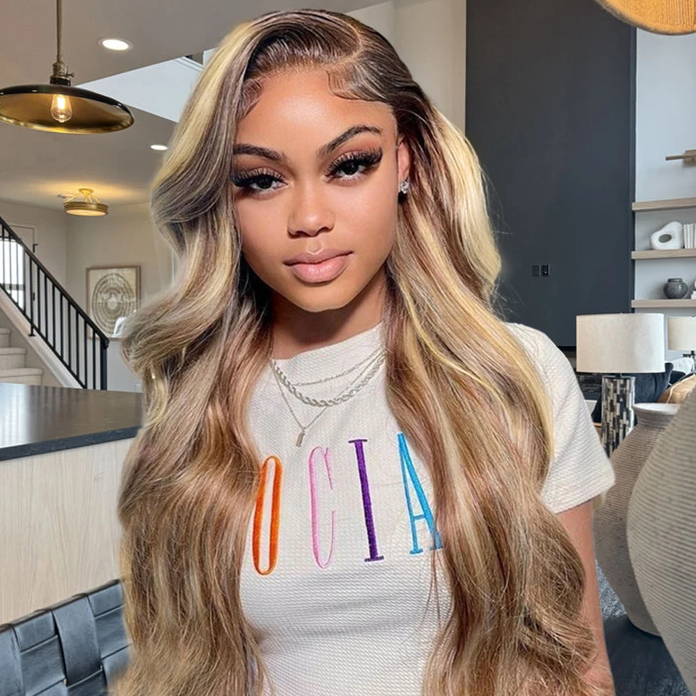 P4/613 Body Wave Human Hair Wigs 13x6 Lace Frontal Wig Human Hair 220 Density Brazilian Hair Pre Plucked Wig For Black Women
P4/613 Body Wave Human Hair Wigs 13x6 Lace Frontal Wig Human Hair 220 Density Brazilian Hair Pre Plucked Wig For Black Women