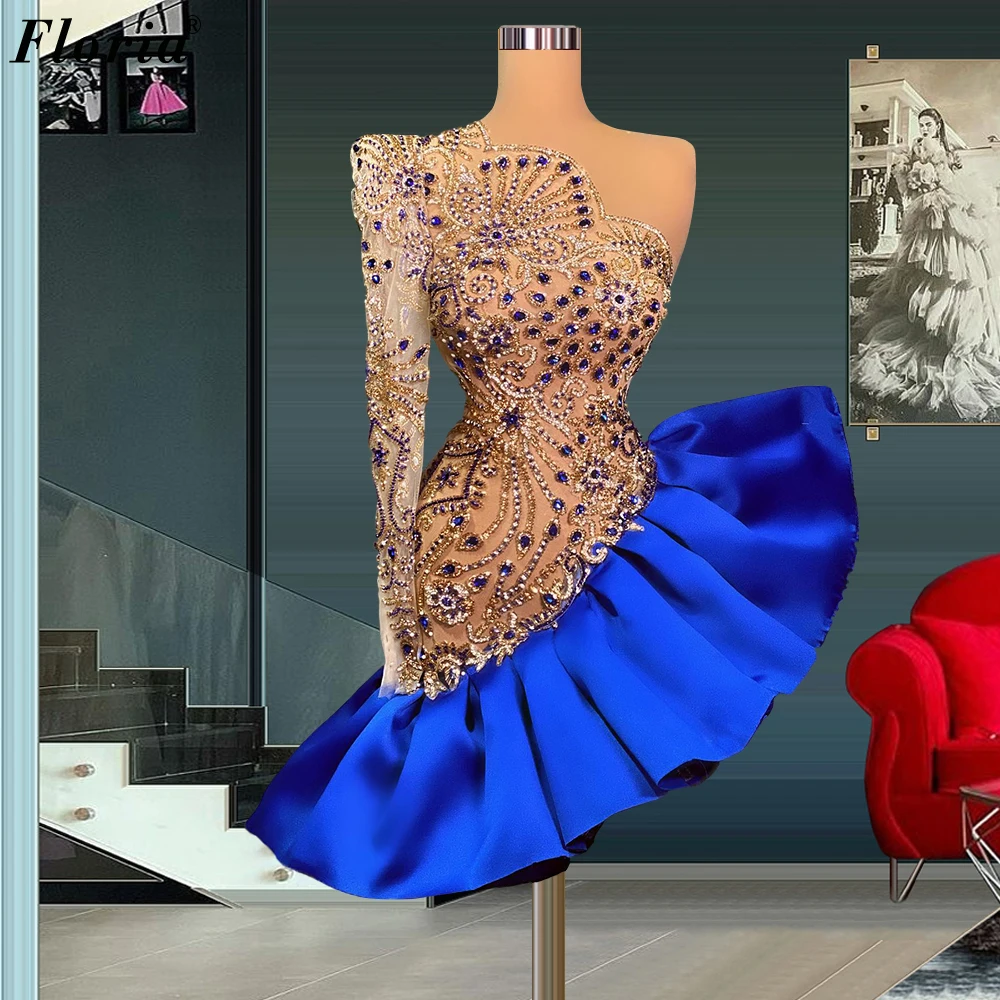 Special Heavy Handmade Cocktail Dresses Mermaid One Shoulder Prom Dresses Sexy Mini Pageant Gowns Party Gowns Vestidos De Fiesta
Special Heavy Handmade Cocktail Dresses Mermaid One Shoulder Prom Dresses Sexy Mini Pageant Gowns Party Gowns Vestidos De Fiesta