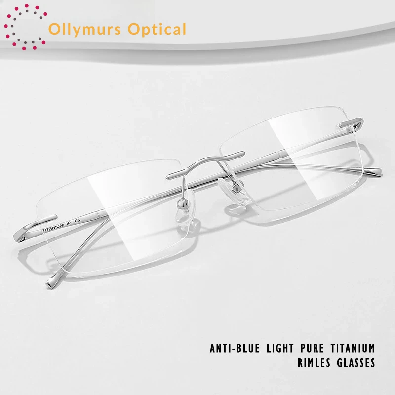 OLLYMURS Ultralight Rimless Titanium Reading Glasses Frames for MenFashion Simple Rimless Myopia Glasses Custom Eyeglasses
OLLYMURS Ultralight Rimless Titanium Reading Glasses Frames for MenFashion Simple Rimless Myopia Glasses Custom Eyeglasses