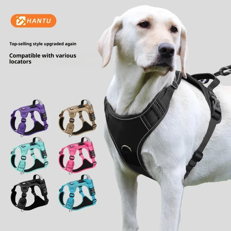 Anti-Loss Dog Harness with Airtag Slot - Reflective Tracking Vest for Outdoor Training, Bulk Wholesale Available (CE Certified)
Anti-Loss Dog Harness with Airtag Slot - Reflective Tracking Vest for Outdoor Training, Bulk Wholesale Available (CE Certified)