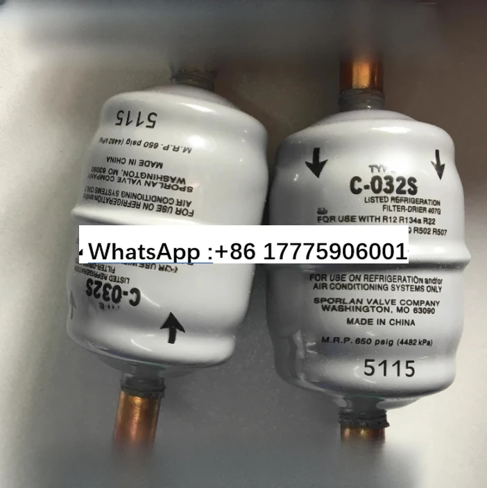 Drying filter C-032S 033S 053S 083S 163S 165S
Drying filter C-032S 033S 053S 083S 163S 165S