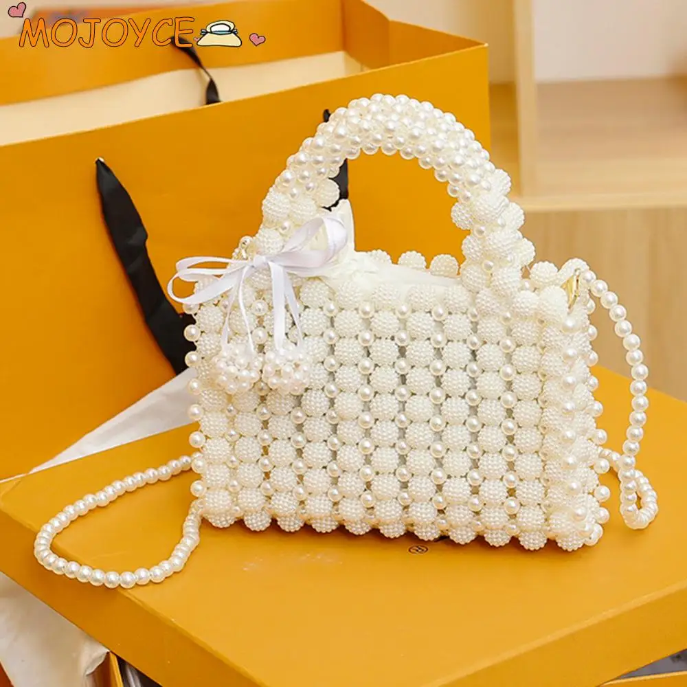 Women Handmade Evening Bag Large Capacity Small Beading Handbags Lightweight Elegant Pearl Clutch Purse Crossbody Bag
Women Handmade Evening Bag Large Capacity Small Beading Handbags Lightweight Elegant Pearl Clutch Purse Crossbody Bag