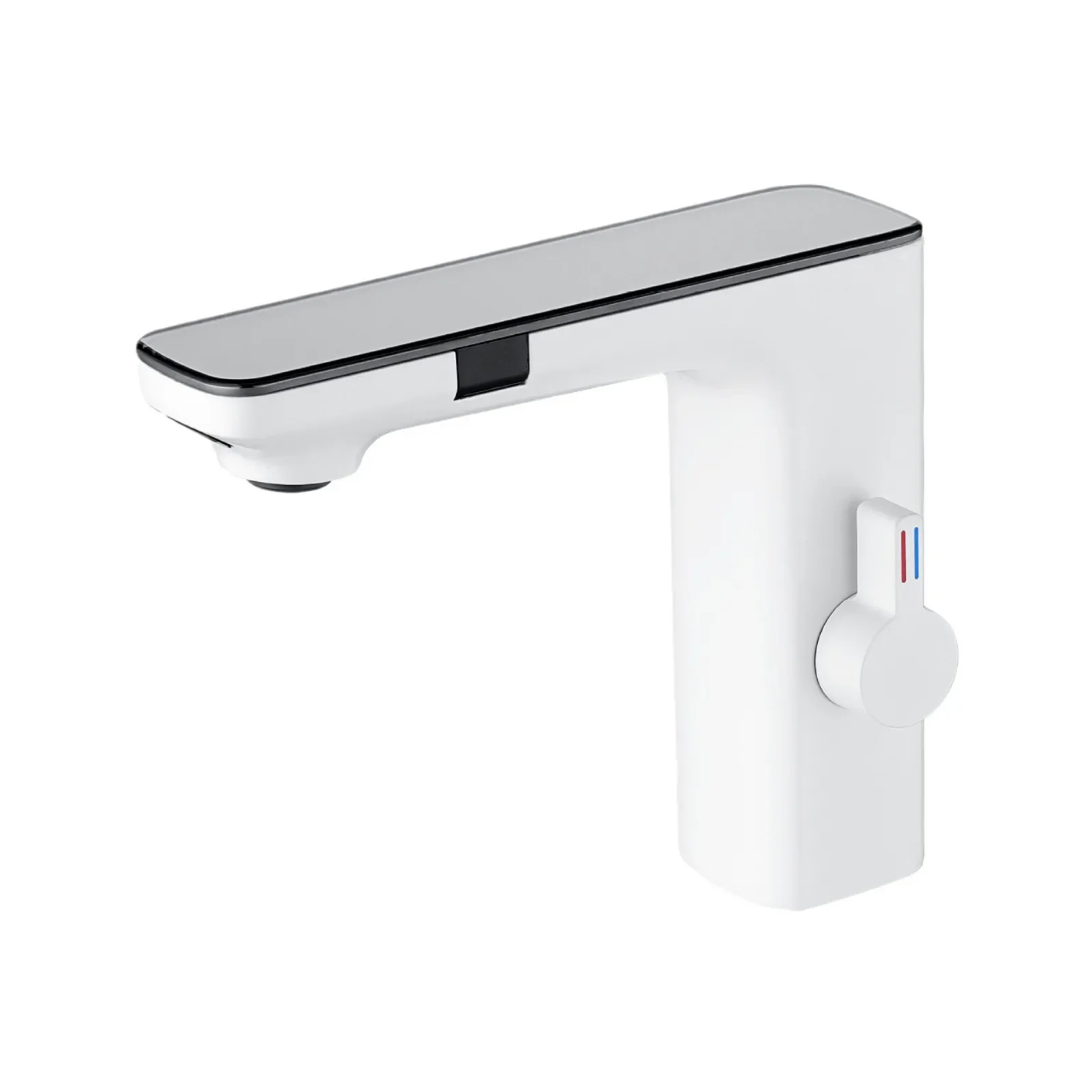 New Gray Smart Daul Sensor Bathroom Basin Faucet Hot Cold Water Mixer Deck Mount Bathroom Sink Faucet
New Gray Smart Daul Sensor Bathroom Basin Faucet Hot Cold Water Mixer Deck Mount Bathroom Sink Faucet