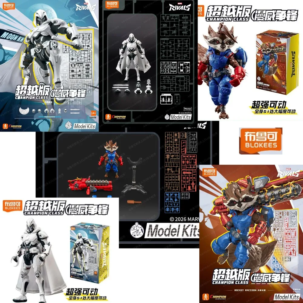 New In Stock BLOKEES Marvel Superhero Champion Class Moon Knight Rocket Raccoon Action Figure Model Kits Birthday Gift
New In Stock BLOKEES Marvel Superhero Champion Class Moon Knight Rocket Raccoon Action Figure Model Kits Birthday Gift