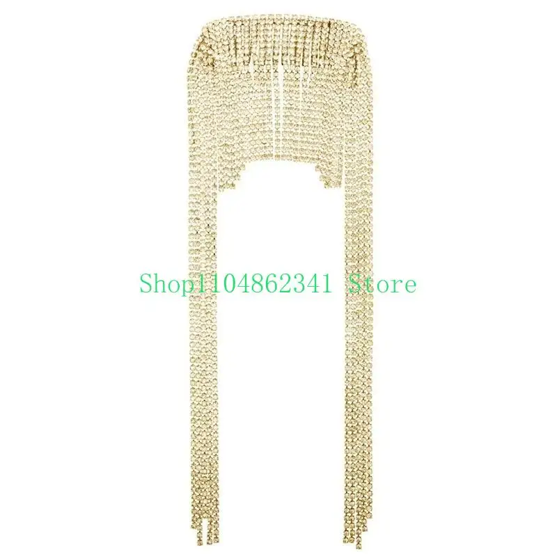 652F Rhinestones for Head Chain For Bride Hair Chain Shining Bridal Headwear Crystal Long Tassel Rhinestones Hair Headb
652F Rhinestones for Head Chain For Bride Hair Chain Shining Bridal Headwear Crystal Long Tassel Rhinestones Hair Headb