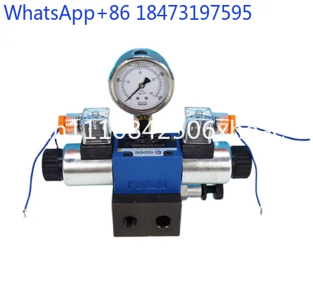 Hydraulic Cylinder Bidirectional Solenoid Valve, Overflow Pressure Relief Valve 12V 24V 220V Electric Directional Control Valve
Hydraulic Cylinder Bidirectional Solenoid Valve, Overflow Pressure Relief Valve 12V 24V 220V Electric Directional Control Valve
