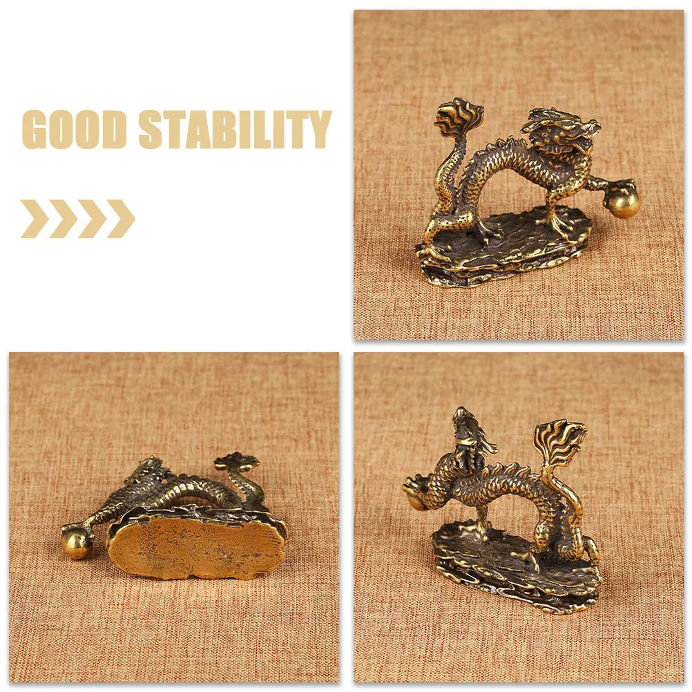 Chinese Dragon Copper Ornaments Home Decor Animals Beast Statue Craft Figurine Jewelry Statues Brass
Chinese Dragon Copper Ornaments Home Decor Animals Beast Statue Craft Figurine Jewelry Statues Brass