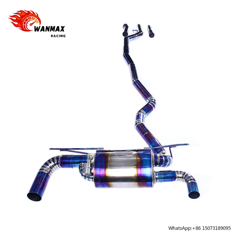 Высокопроизводительная спортивная выхлопная система Catback из титанового сплава с клапанами для 430I B48
Высокопроизводительная спортивная выхлопная система Catback из титанового сплава с клапанами для 430I B48