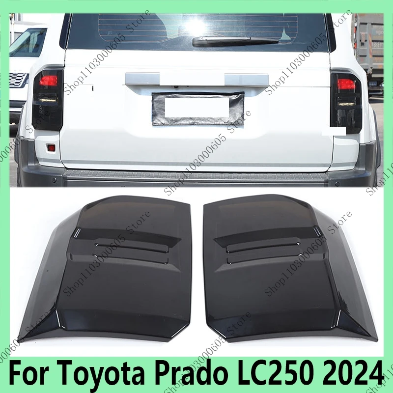 For Toyota Prado LC250 2024 Automobile Accessories Tail Lampshade Decorative Frame Protective Case Rear Bumper Light Cover 1Pair
For Toyota Prado LC250 2024 Automobile Accessories Tail Lampshade Decorative Frame Protective Case Rear Bumper Light Cover 1Pair
