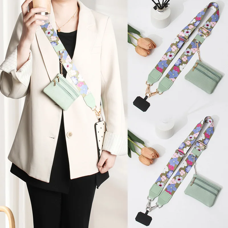 New Fashion Popular Mobile Phone Strap Sling Gasket Fixed with Small Bag Removable Write Adjustment Length Mobile Phone Strap
New Fashion Popular Mobile Phone Strap Sling Gasket Fixed with Small Bag Removable Write Adjustment Length Mobile Phone Strap