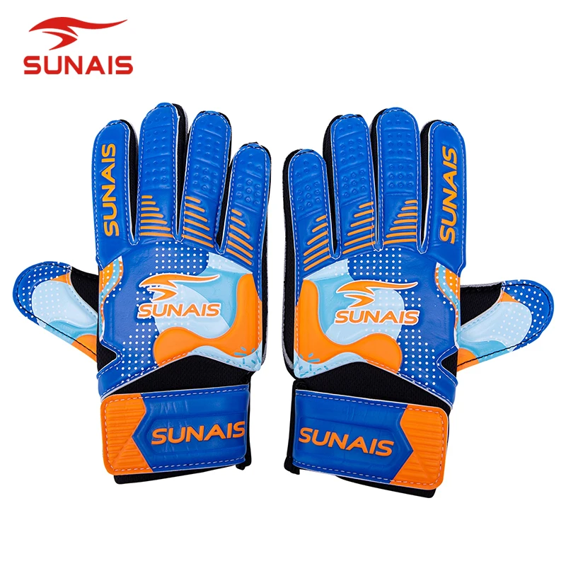 SUNAIS Children's Soccer Goalie Gloves EVA Sponge Padding Anti-slip Rubber Palm Breathable Mesh for Training 537605
SUNAIS Children's Soccer Goalie Gloves EVA Sponge Padding Anti-slip Rubber Palm Breathable Mesh for Training 537605