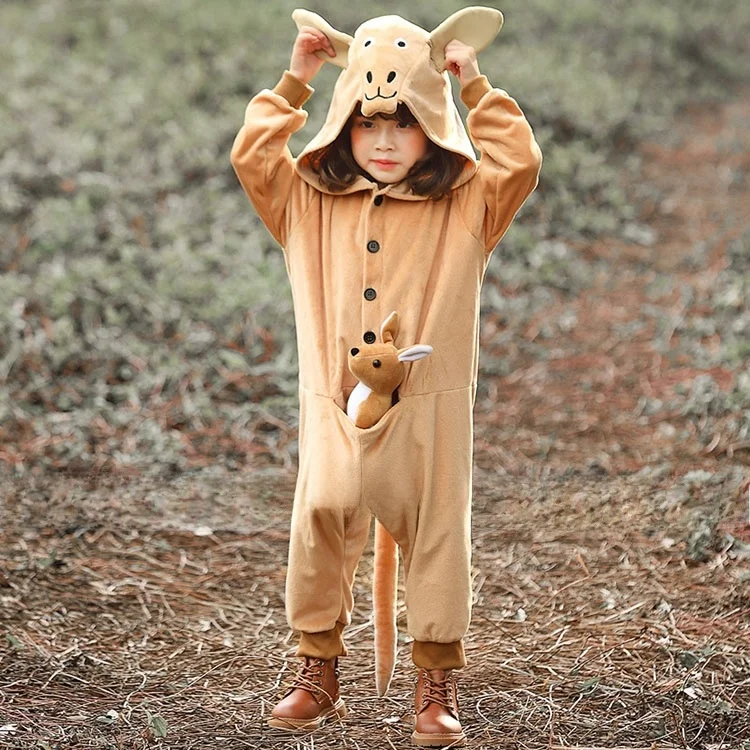 Halloween Parent-Child Kangaroo Nursery Animal Costume Party Suit Cute Little Kangaroo Onesie Performance Costume
Halloween Parent-Child Kangaroo Nursery Animal Costume Party Suit Cute Little Kangaroo Onesie Performance Costume