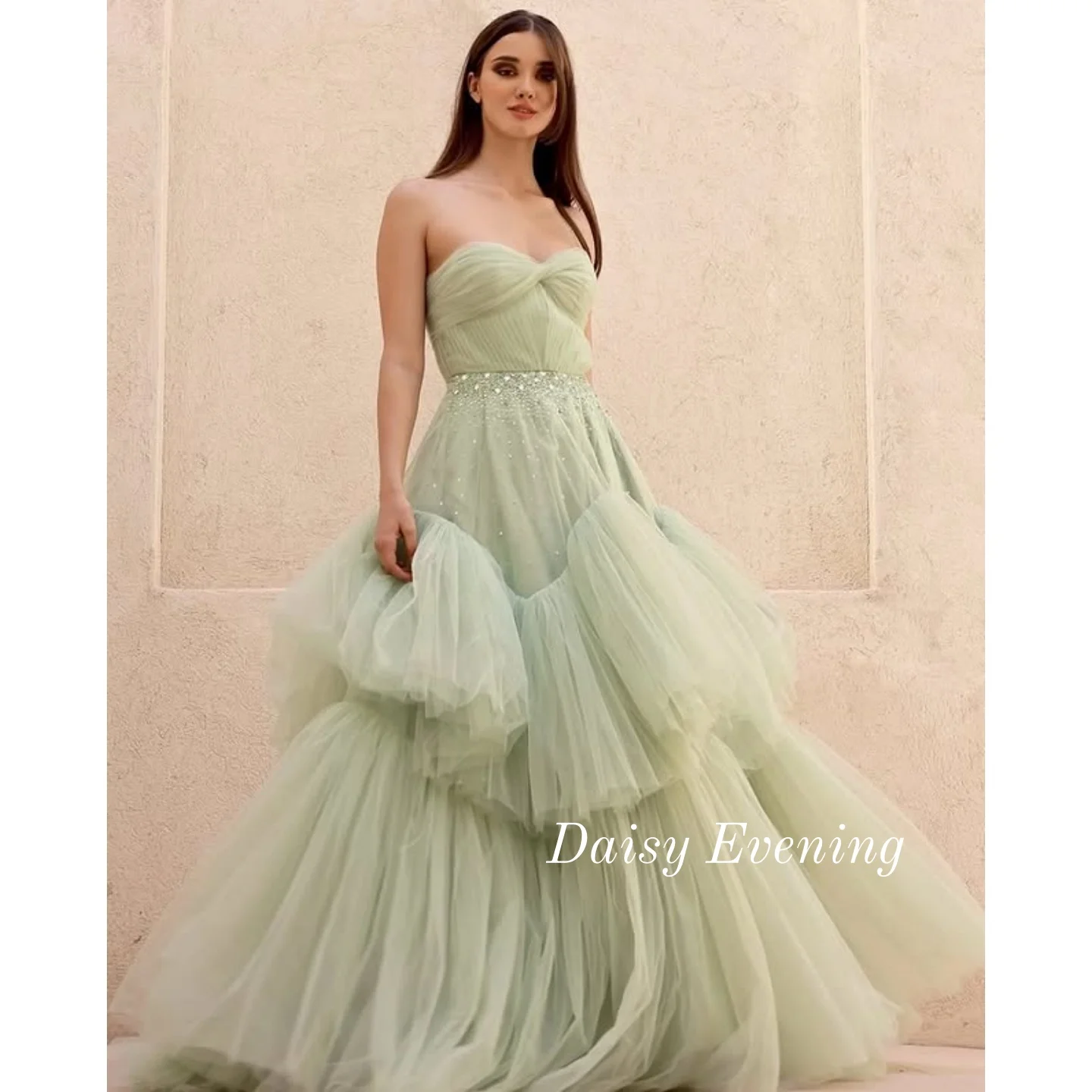 Зеленые тюлевые платья для выпускного вечера в форме сердца, женские вечерние платья с блестками и бисером для свадебного платья, вечернее платье по индивидуальному заказу 2025
Зеленые тюлевые платья для выпускного вечера в форме сердца, женские вечерние платья с блестками и бисером для свадебного платья, вечернее платье по индивидуальному заказу 2025