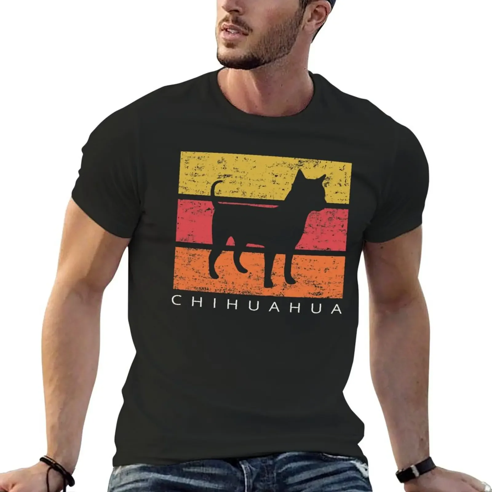Chihuahua Retro Vintage Design Distressed T-Shirt anime funny meme t-shirts tshirts personalised t shirt men 100℅ cotton
Chihuahua Retro Vintage Design Distressed T-Shirt anime funny meme t-shirts tshirts personalised t shirt men 100℅ cotton