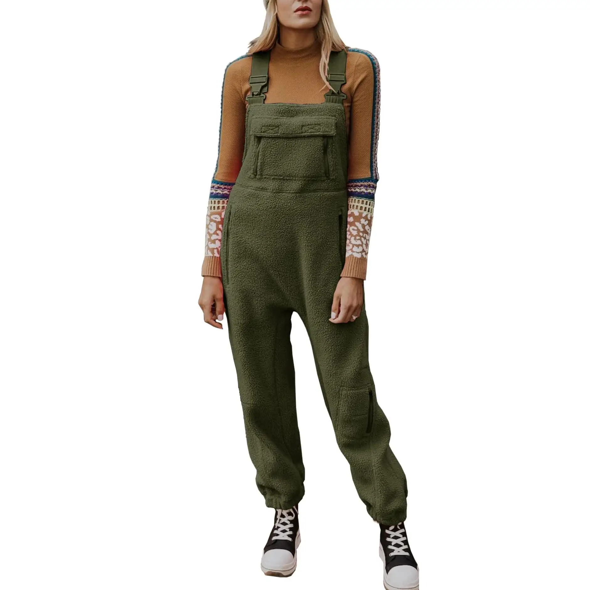 Ladies Adjustable oulder Strap Jumpsuit Low Waist Long Pants Polyester Fiber ket Detail Autumn Collection Faionable La...
Ladies Adjustable oulder Strap Jumpsuit Low Waist Long Pants Polyester Fiber ket Detail Autumn Collection Faionable La...