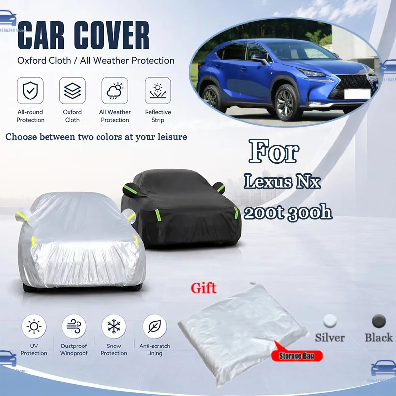 For Lexus Nx200t 300h Accessories All Weather Oxford Car Cover Uv Snow Dustproof Reflective Strip Outdoor Protection
For Lexus Nx200t 300h Accessories All Weather Oxford Car Cover Uv Snow Dustproof Reflective Strip Outdoor Protection