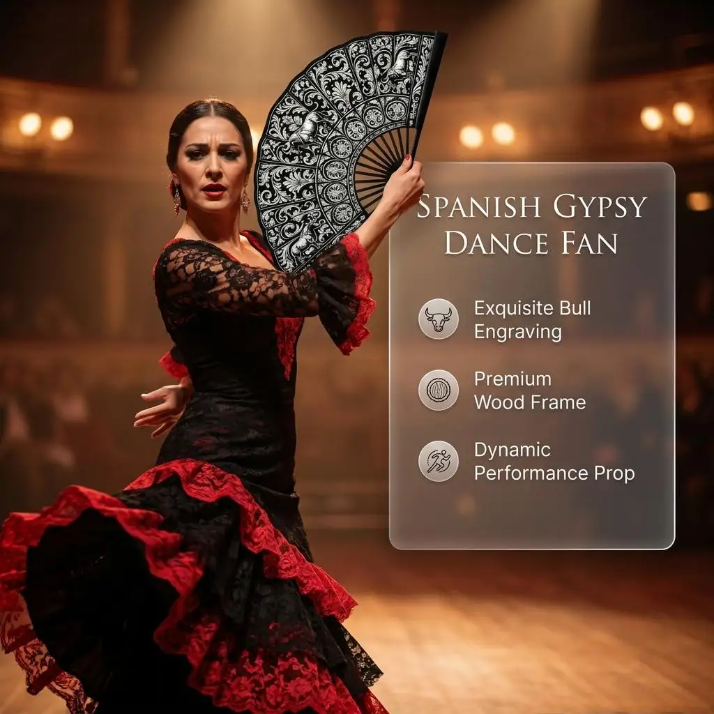 Personalized Custom Folding Fan Traditional Dance Fan for Fan Dance Performance Props DIY
Personalized Custom Folding Fan Traditional Dance Fan for Fan Dance Performance Props DIY