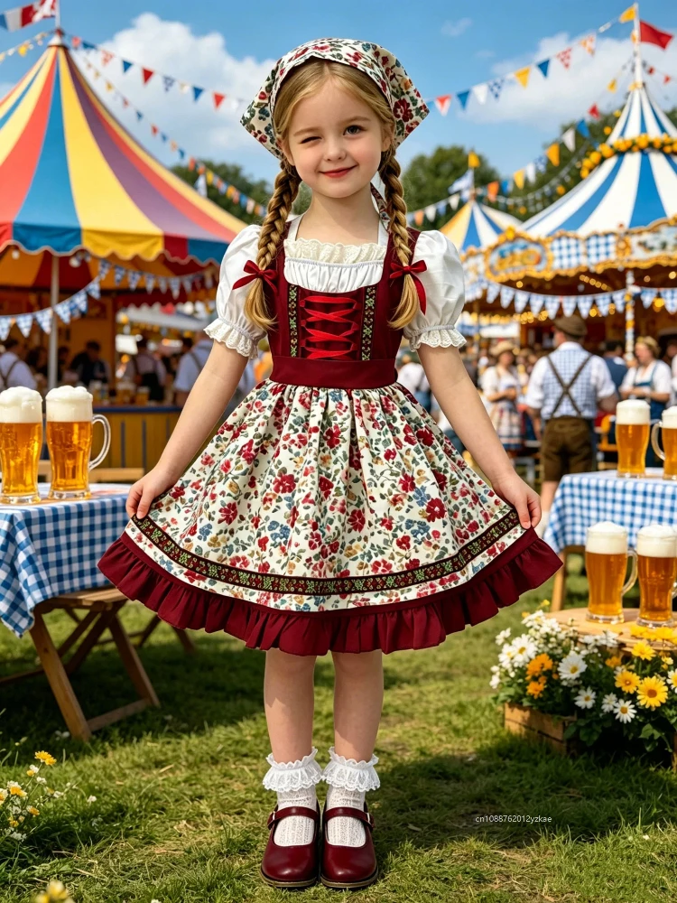Dirndl Alps Traditional Oktoberfest Costume Pioneer Chica Victorian Manor Wench Cosplay Carnival Halloween Fancy Party Dress
Dirndl Alps Traditional Oktoberfest Costume Pioneer Chica Victorian Manor Wench Cosplay Carnival Halloween Fancy Party Dress