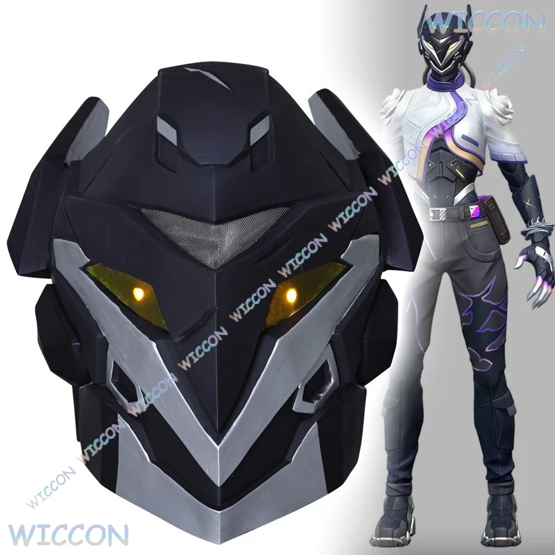 Valorant Vyse Glowing Mask Cosplay Armor Halloween Party Prop LED Light Up Cover Game Character Performance Accessory Halloween
Valorant Vyse Glowing Mask Cosplay Armor Halloween Party Prop LED Light Up Cover Game Character Performance Accessory Halloween
