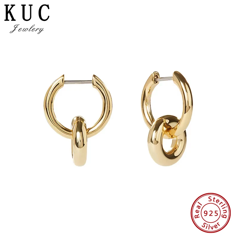 Серьги из стерлингового серебра 925 пробы с оригинальным сертификатом, круглые двойные серьги-кольца для женщин, бесплатная доставка, ювелирные изделия
Серьги из стерлингового серебра 925 пробы с оригинальным сертификатом, круглые двойные серьги-кольца для женщин, бесплатная доставка, ювелирные изделия