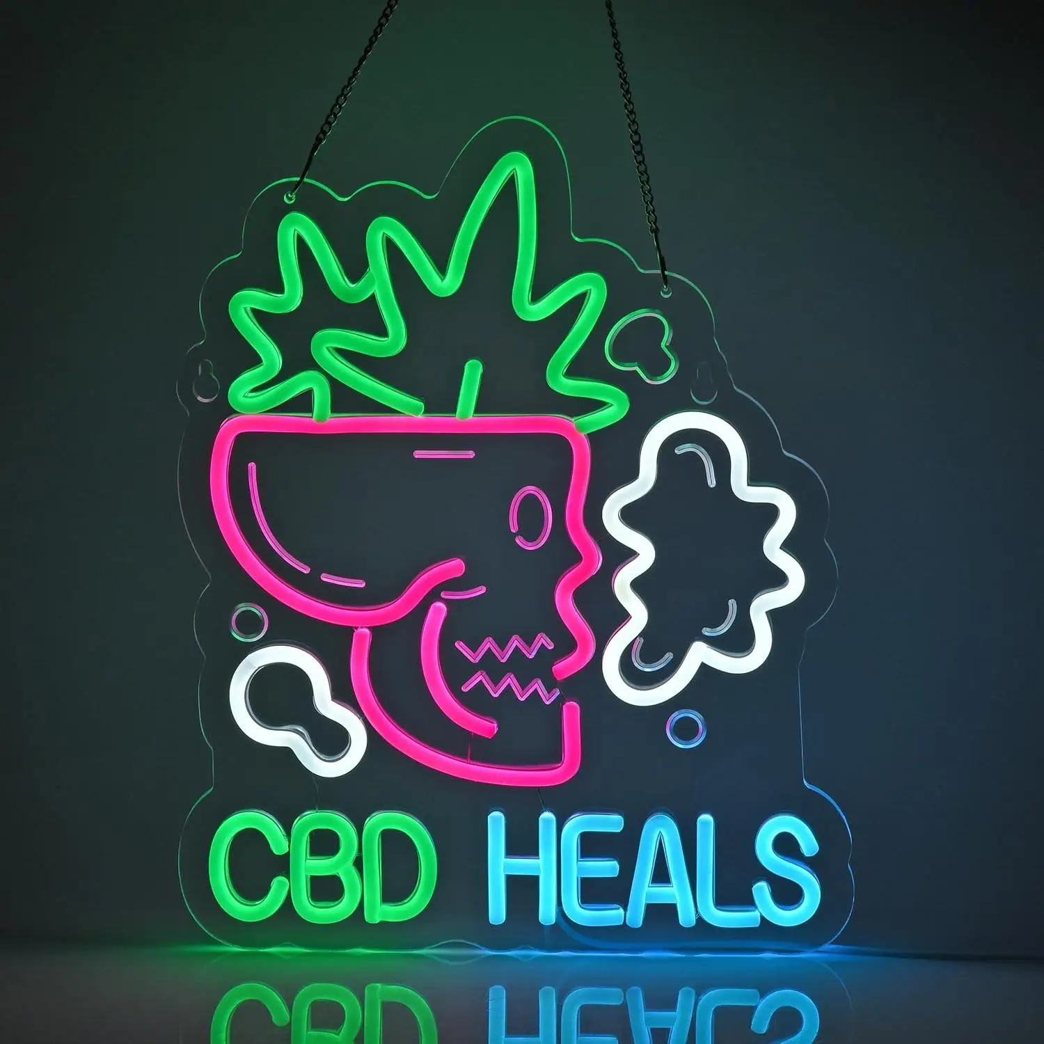 CBD Heals Neon Sign USB Dimmable LED Lights for Business Restaurant Smoke Home Man Cave Louge Shop Bar Pub Signboard Light
CBD Heals Neon Sign USB Dimmable LED Lights for Business Restaurant Smoke Home Man Cave Louge Shop Bar Pub Signboard Light