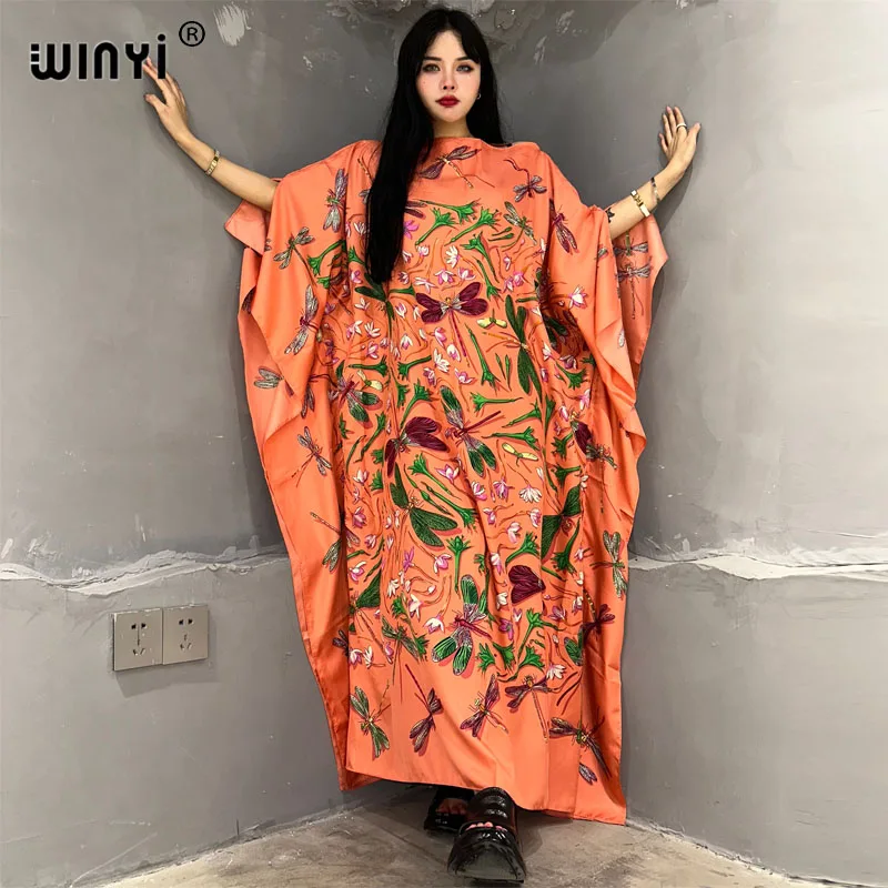 WINYI high quality beach dress Summer Print Elegant africa clothing beach outfits for women evening dress party muslim dress
WINYI high quality beach dress Summer Print Elegant africa clothing beach outfits for women evening dress party muslim dress