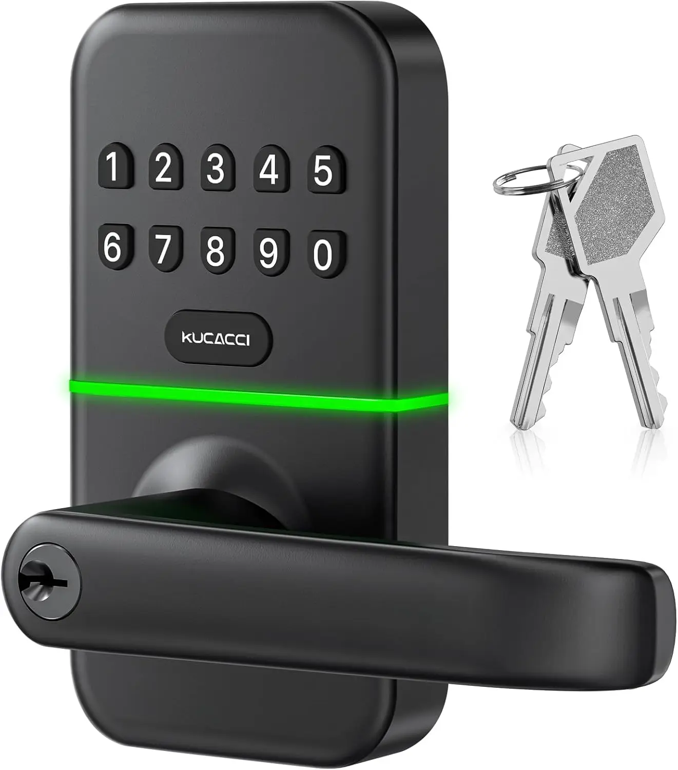 Smart Keyless Entry Door Lock with Keypad, Easy Installation for Front Door Security
Smart Keyless Entry Door Lock with Keypad, Easy Installation for Front Door Security