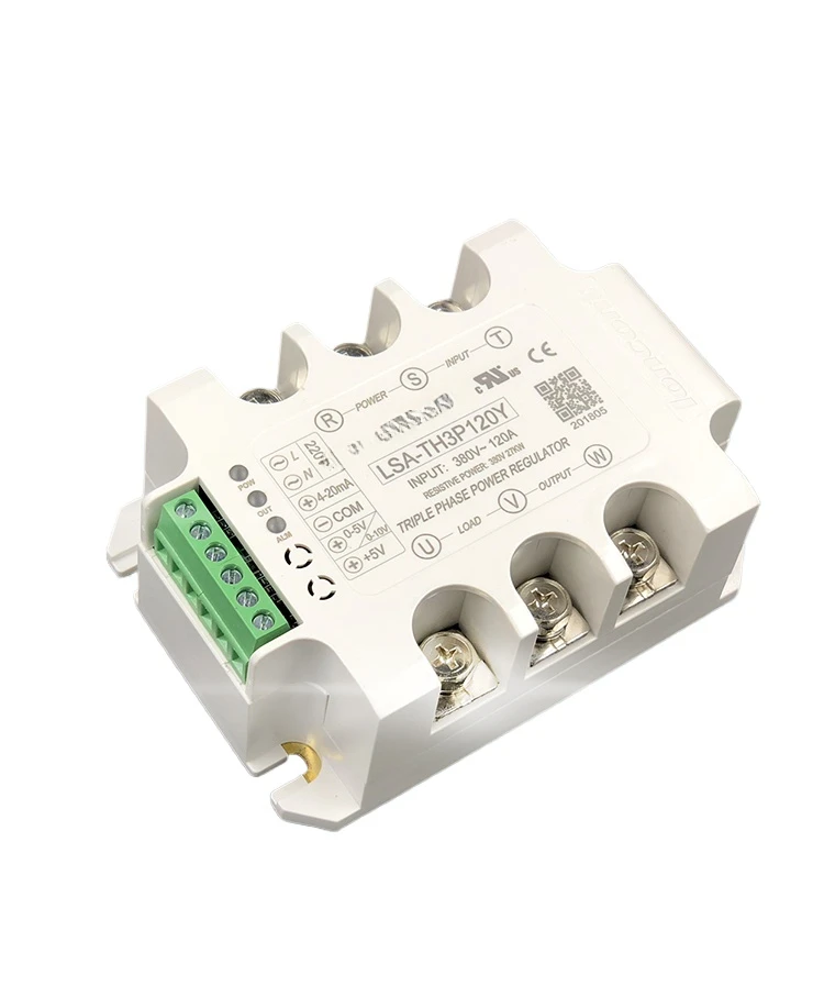 Three-phase AC voltage regulation module Power regulator SCR solid state relay Dimming heating tube Temperature regulation
Three-phase AC voltage regulation module Power regulator SCR solid state relay Dimming heating tube Temperature regulation