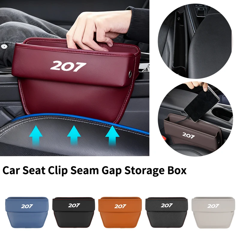 Car Trapezoidal Seat Gap Organizer PU Leather Storage Box Auto Accessories For Peugeot 407 508 2008 106 205 4008 301 607 108 807
Car Trapezoidal Seat Gap Organizer PU Leather Storage Box Auto Accessories For Peugeot 407 508 2008 106 205 4008 301 607 108 807