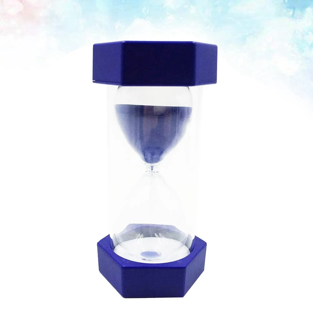 20 Minutes Hourglass Timer Blue Hexagonal Sand Clock For Home Office Desk Kids Playtime Gift Small Decorative Flowing Sand Art
20 Minutes Hourglass Timer Blue Hexagonal Sand Clock For Home Office Desk Kids Playtime Gift Small Decorative Flowing Sand Art