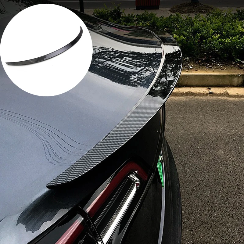 For Tesla Model 3 2017-2020 Rear Trunk Spoiler Rear Trunk Lip Carbon Fiber ABS Wing Spoiler Car Styling
For Tesla Model 3 2017-2020 Rear Trunk Spoiler Rear Trunk Lip Carbon Fiber ABS Wing Spoiler Car Styling
