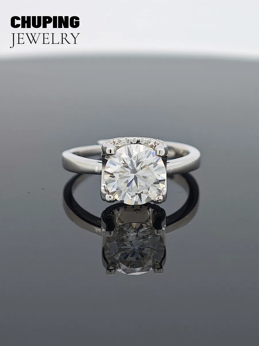 Chu Ping ювелирные изделия с муассанитом, камень 0,5 карата, 1 карат, 2 карата, кольцо круглой формы, элегантное кольцо для помолвки, подарок-сюрприз или обручальное кольцо
Chu Ping ювелирные изделия с муассанитом, камень 0,5 карата, 1 карат, 2 карата, кольцо круглой формы, элегантное кольцо для помолвки, подарок-сюрприз или обручальное кольцо