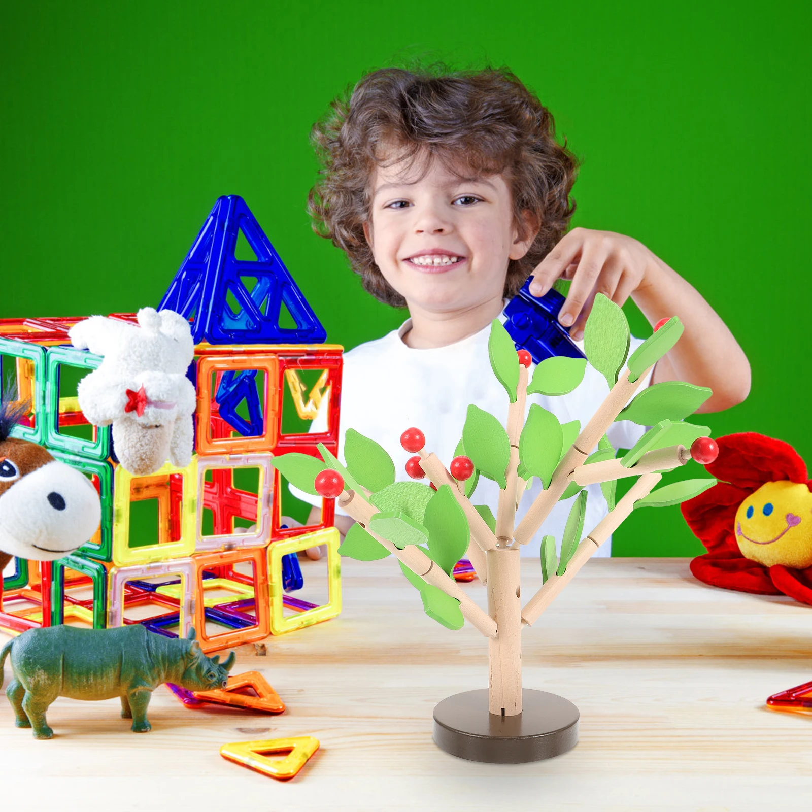 1 set 1 Set Premium Wooden Leaf Tree Kids Educational Developmental For Creativity Hand-Eye Coordination (Green)
1 set 1 Set Premium Wooden Leaf Tree Kids Educational Developmental For Creativity Hand-Eye Coordination (Green)