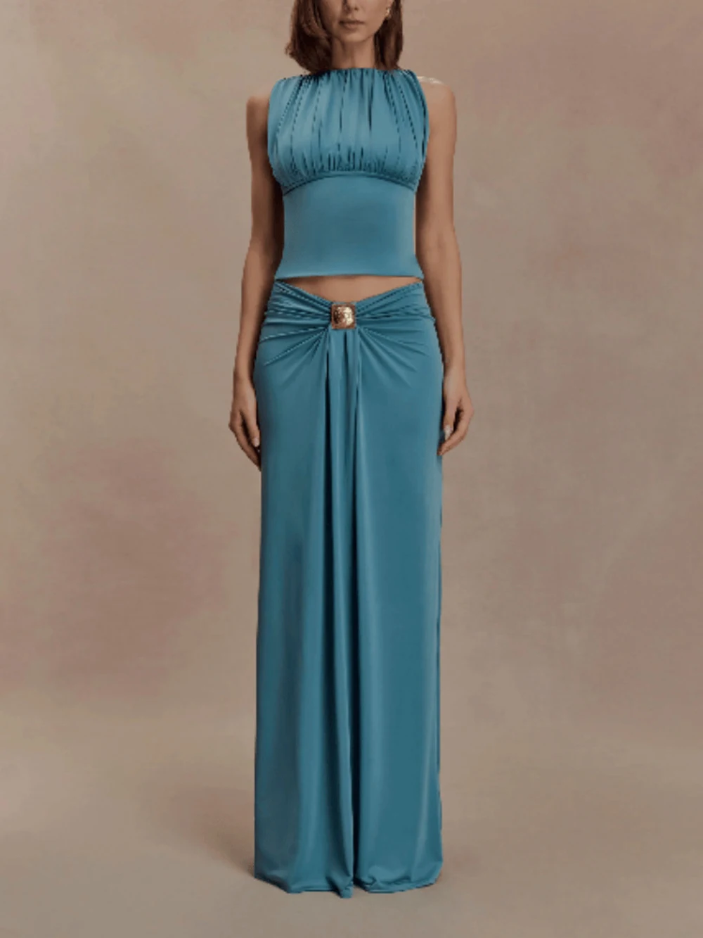 Европейская и американская женская новая сексуальная горячая девушка, однотонный простой жилет без рукавов, узкая длинная юбка, комплект из двух предметов
Европейская и американская женская новая сексуальная горячая девушка, однотонный простой жилет без рукавов, узкая длинная юбка, комплект из двух предметов