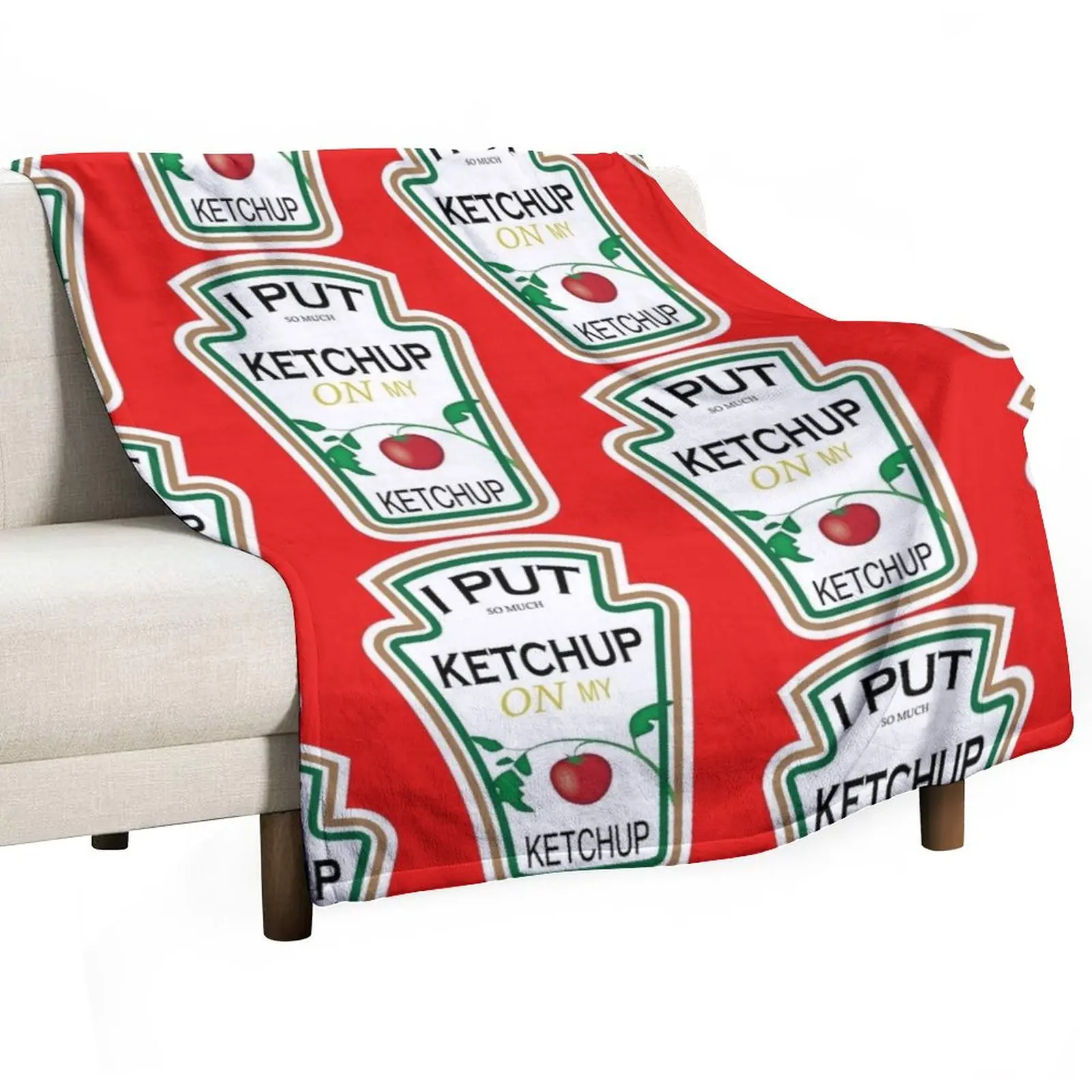 I PUT KETCHUP ON MY KETCHUP Throw Blanket Plush Fuzzy Cozy Blanket for Couch Sofa
I PUT KETCHUP ON MY KETCHUP Throw Blanket Plush Fuzzy Cozy Blanket for Couch Sofa