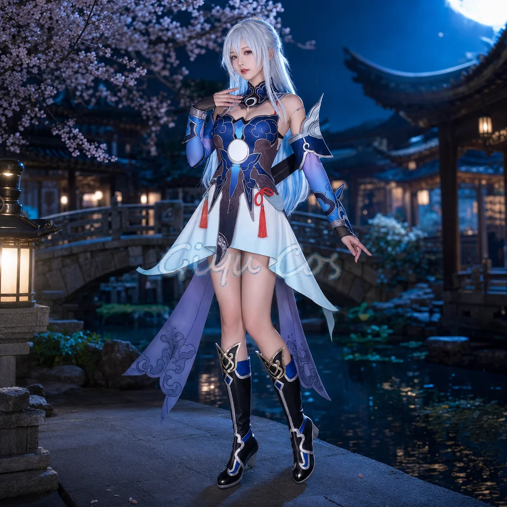 Jingliu Cosplay Costume Honkai Star Rail Full Set Carnival Uniform Halloween Party Masquerade for Women Game
Jingliu Cosplay Costume Honkai Star Rail Full Set Carnival Uniform Halloween Party Masquerade for Women Game