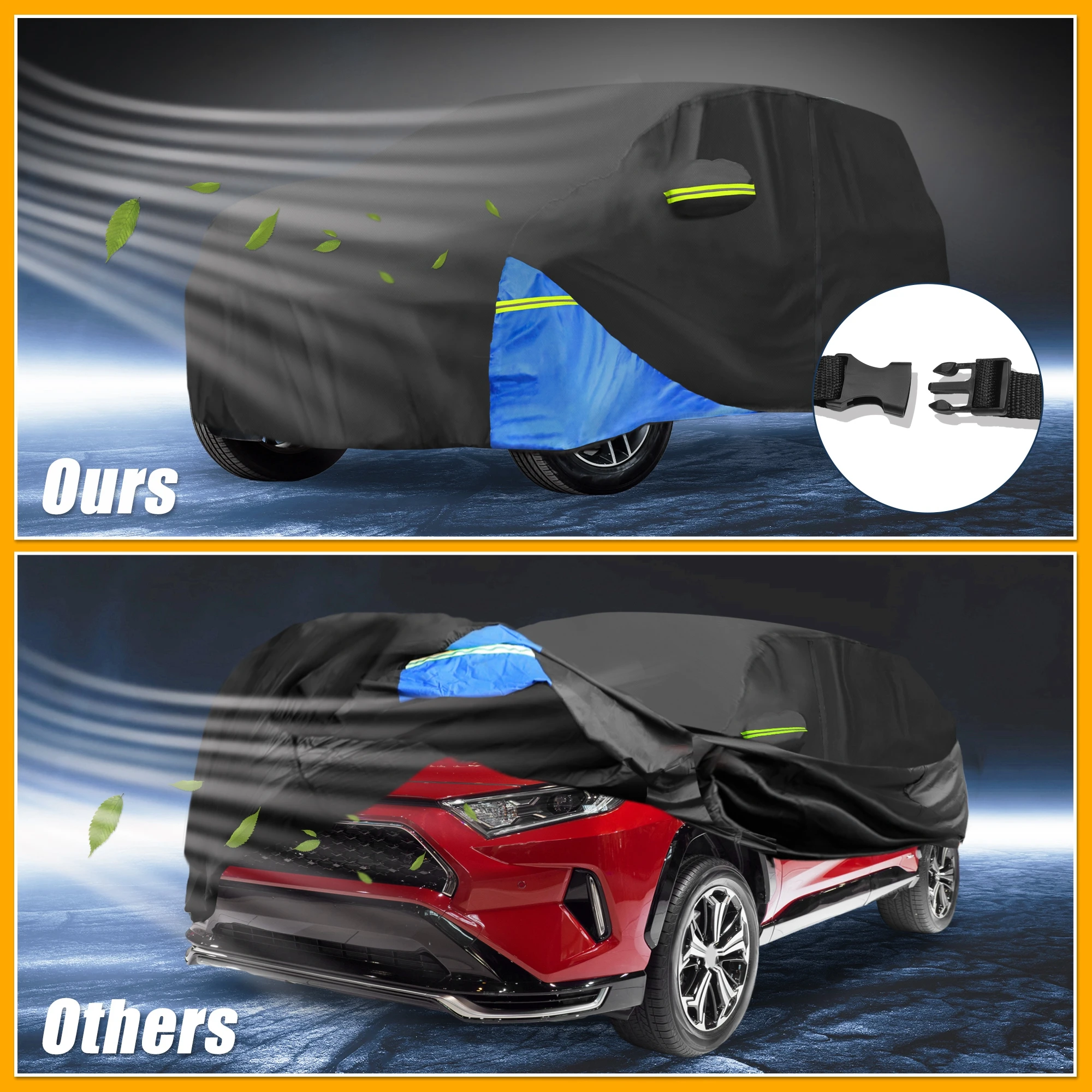 Motoforti водонепроницаемый автомобильный чехол для автомобиля на открытом воздухе, полный автомобильный чехол для Toyota Highlander 210 черный, синий с дверной молнией
Motoforti водонепроницаемый автомобильный чехол для автомобиля на открытом воздухе, полный автомобильный чехол для Toyota Highlander 210 черный, синий с дверной молнией