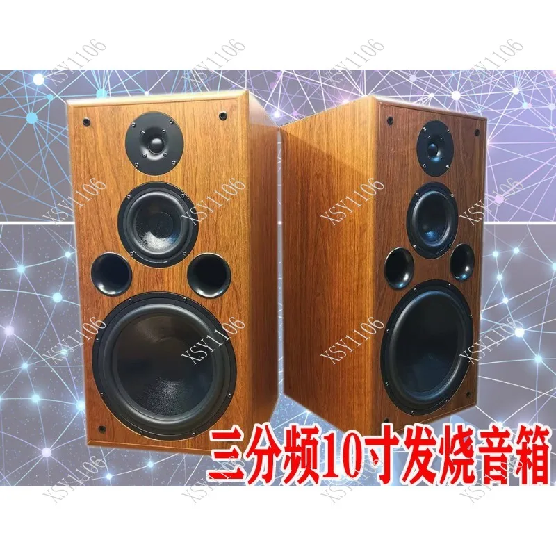 Home HiFi Passive Bookshelf Speaker 10 Inch Three-Way Wooden Cabinet With Rich Bass Sound Effect
Home HiFi Passive Bookshelf Speaker 10 Inch Three-Way Wooden Cabinet With Rich Bass Sound Effect
